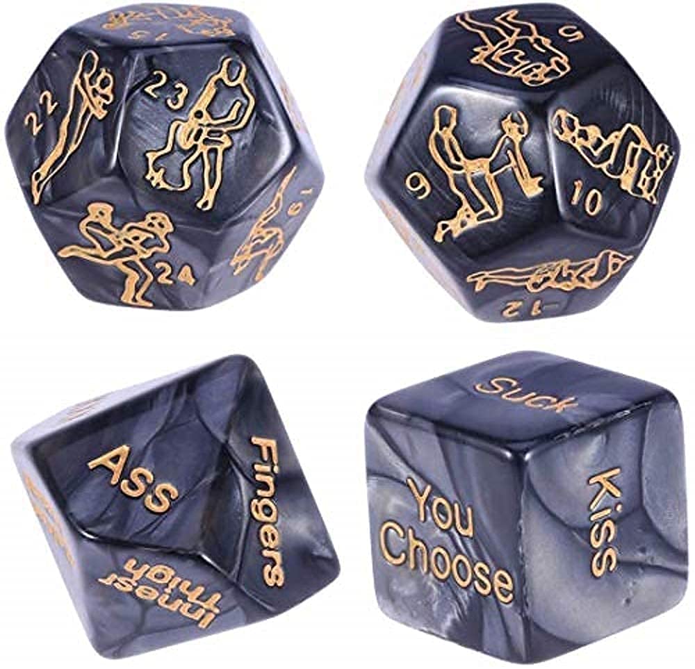 4PCS 𝗡𝗮𝘂𝗴𝗵𝘁𝘆 Dice