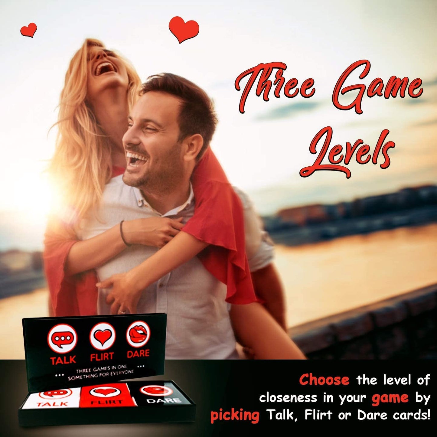 Talk, Flirt, Dare! Fun and Romantic Game for Couples: Conversation Starters, Flirty Games and Cool Dares!