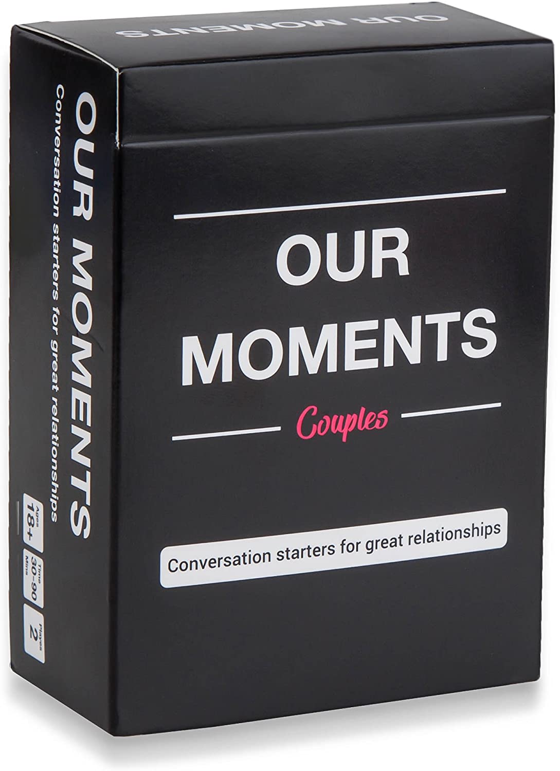 OUR MOMENTS Couples: 100 Thought Provoking Conversation Starters for Great Relationships