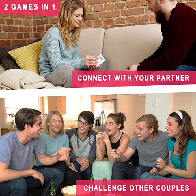 Le jeu ultime pour les couples - Grandes conversations et défis amusants pour un rendez-vous amoureux - Cadeau romantique parfait pour les couples