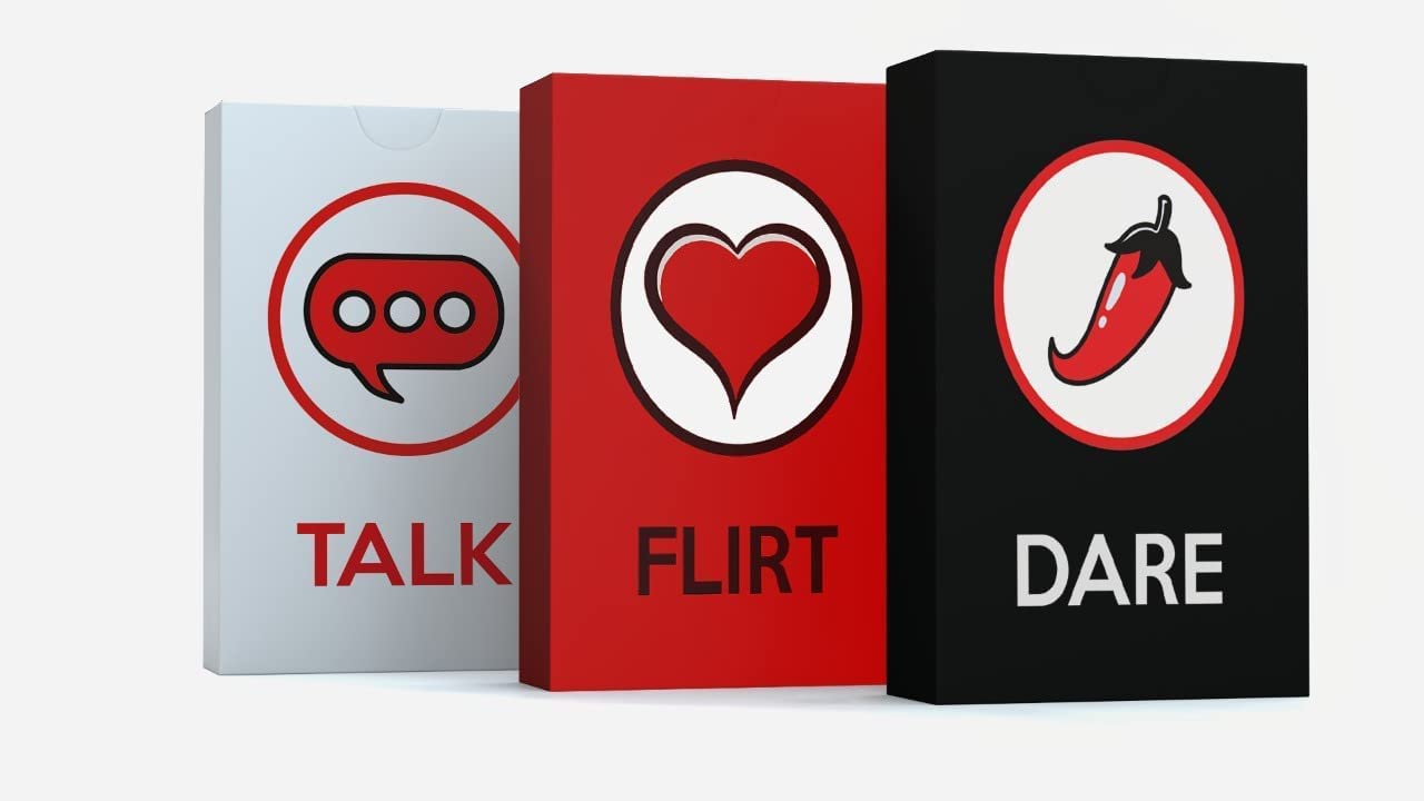 Talk, Flirt, Dare! Fun and Romantic Game for Couples: Conversation Starters, Flirty Games and Cool Dares!